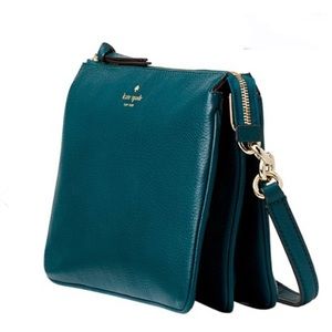 KATE Spade Green Crossbody Bag Size W10’ X H 6.5’XD1’